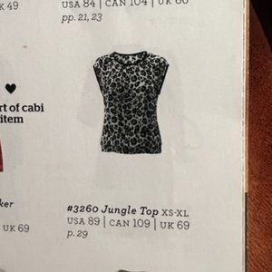 Cabi Medium Jungle Top